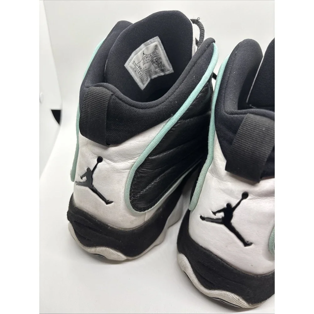 Nike Jordan Pro Strong DC8418-001 Black Aqua White Mens Sneaker Size 10